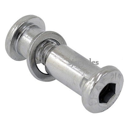 Allen (hex) head nut/bolt set for seatpost.